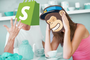mailchimp and shopify breakup